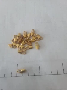 20 X pcs 18k gold filled lobster clasps for day jewelry making as pictured - Picture 1 of 1