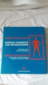 Book of Exercise Handouts For Rehabilitation Lewis & McNerney 1993 515 pages - Picture 1 of 4