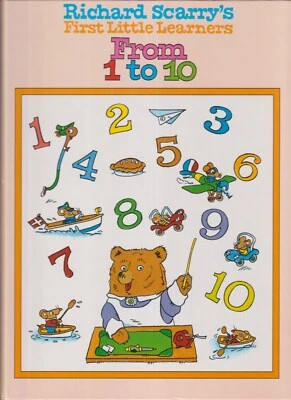 Richard Scarry's First Little Learners From 1 To 10 (Hardcover: Children's Educa - Image 1 of 2