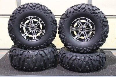 HONDA PIONEER 700  27" QUADKING ATV TIRE & VIPER M/B WHEEL KIT IRS10K BIGGHORN - Imagem 1 de 4
