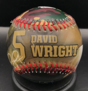 Wounded Warrior Project David Wright Glossy Souvenir Collectible Baseball NEW - Picture 1 of 5