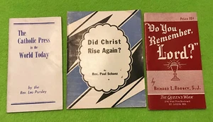 Vintage ~1944 ~ 3/Pamphlets ~ Do You Remember Lord? ~ Did Christ Rise Again? - Picture 1 of 9