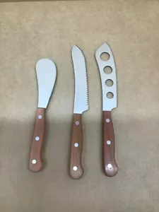 WÜSTHOF 3-Piece Plum Wood Charcuterie Set - Picture 1 of 5