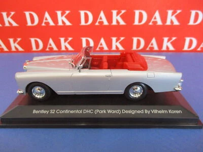Die cast 1/43 Modellino Auto Bentley S2 Continental DHC Park Ward Silver 1961 - Immagine 1 di 4