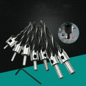 3-10mm Woodworking Drill Bit Professional Three-Point Drill Bit - Bild 1 von 8