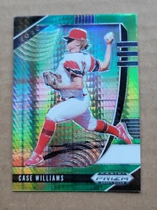 Case Williams 2020 Panini Prizm Draft Picks Green Hyper Baseball Card PDP110 - Picture 1 of 10