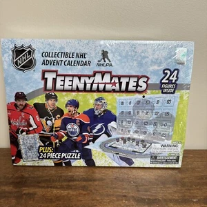NHL Teenymates Advent Calendar Hockey 24 Figures Puzzle New Sealed - Picture 1 of 5