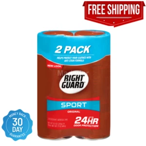 Right Guard Sport Deodorant Aerosol Spray, Original, 8.5 fl. oz (Pack of 2)