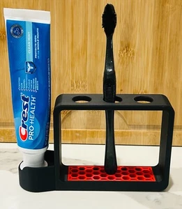 Minimalist style Toothbrush and Toothpaste Holder set for bathroom - Picture 1 of 2