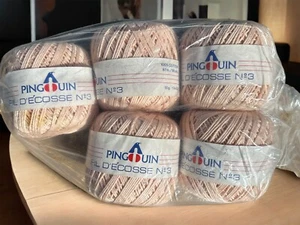 Pingouin Fil D'Ecosse No 3 Color #29 100% Cotton 50g 87m/95 Yds Made In Brazil - Picture 1 of 3