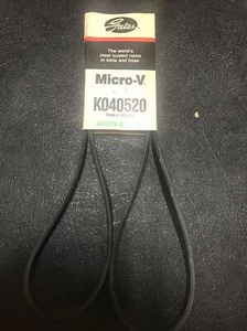 K040520 Gates Micro-V Green Stripe Serpentine Belt NEW OLD STOCK - Picture 1 of 2