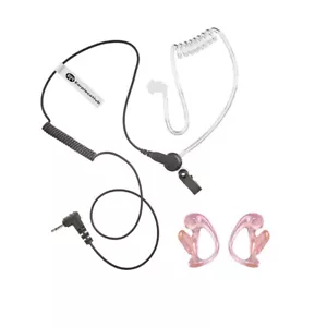 COVERT ACOUSTIC LISTEN ONLY EARPIECE FOR 2 PIN HYT / HYTERA RADIO - Picture 1 of 12