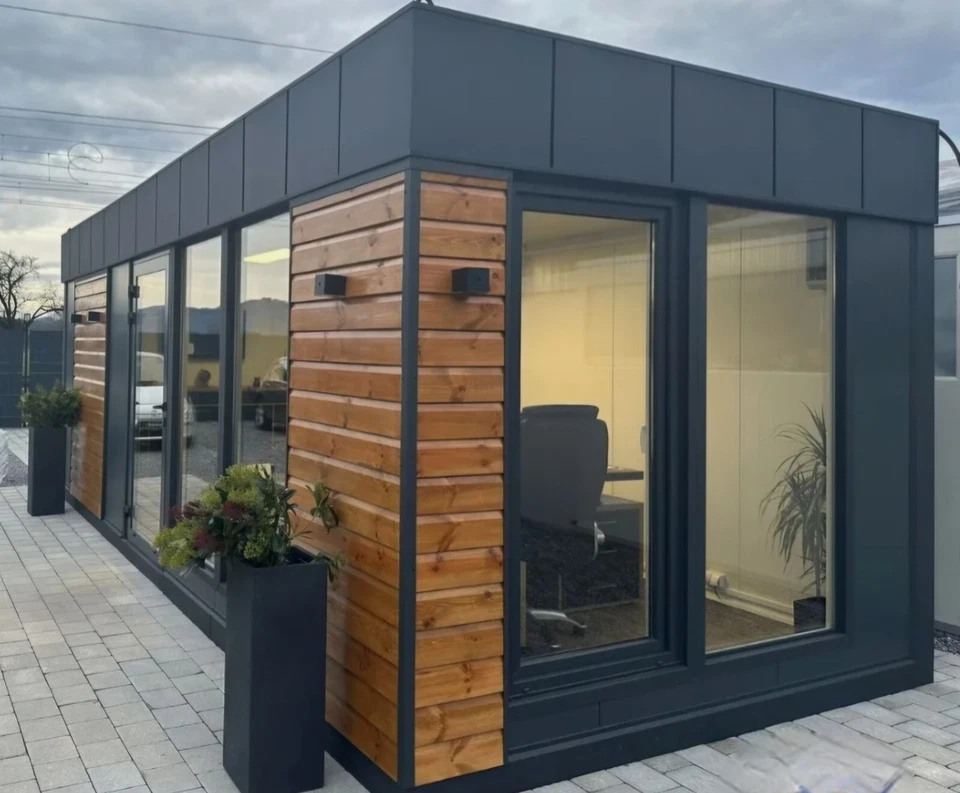 Moderne Container 7x3- Bürocontainer % Container #tiny haus LIFERUNG GRATIS! - Bild 1 von 4