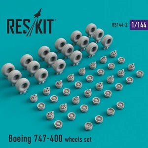 Juego de ruedas Boeing 747-400 ER/ERF ResKit RS144-0002 para kit modelo a escala 1:144 - Imagen 1 de 12