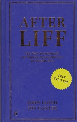 Afterliff by Jon Canter, John Lloyd  New Book Things there should be words for! - Image 1 of 2