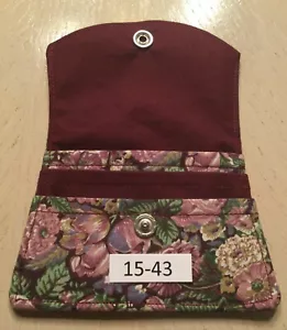 Totalmente Nuevo - Hermosa Cartera de Tarjeta de Crédito de Tela Artesanal - 15-43 - Imagen 1 de 2
