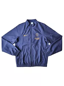 Herren Nike Paris Saint Germain PSG 23/24 Strike Woven Navy Blau Trainingsjacke (S) - Bild 1 von 12