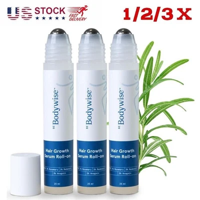 1/2/3X Be Bodywise Rosemary Hair Growth Serum | Reduces Hair Fall Stronger Hair - Image 1 of 4