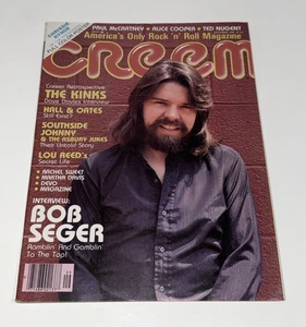 Creem Magazine September 1980 Bob Seger Black Sabbath The Kinks Alice Cooper - Picture 1 of 8