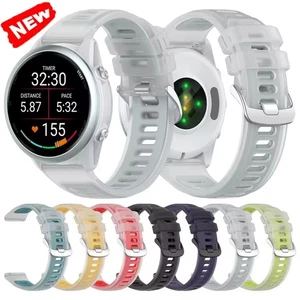 Sport Silicone Watch Band Strap For Garmin Vivoactive 6 5 4 3 Venu 3/2/2 Plus/SQ - Picture 1 of 52