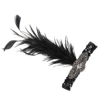  Women 1920s Headband Headpiece 1920s Hair Accessory Roaring 20s Accessory for - image 1 of 4