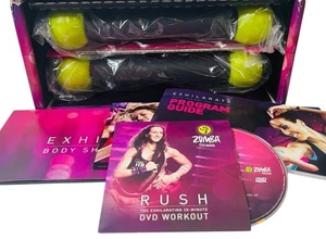 Exhilarate Body Shaping System with Toning Sticks (5 DVD Disc 2012) Booklet. - Imagen 1 de 10