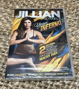 Jillian Michaels Yoga Inferno Brand New Sealed DVD For a Hot Body All Region - Picture 1 of 2