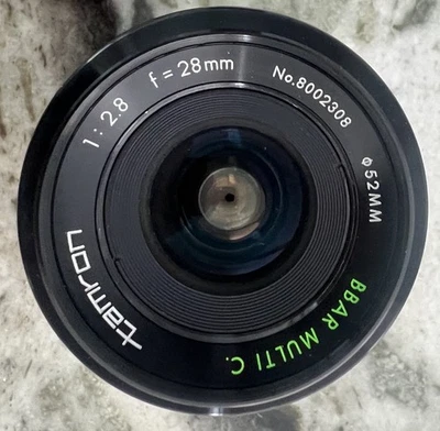 Lente de cámara Tamron 52 mm 1:2,8 con estuche y ambas tapas #8002308 BBAR Multi C Foto 1 de 4