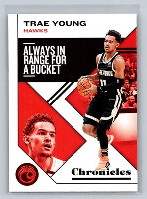 2019-20 Panini Chronicles Bronze #12 Trae Young Atlanta Hawks Basketball Card - Image 1 of 2