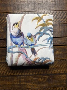 Williams Sonoma Home Painted Peacock Duvet CoverKing/Cal King · Off-White NWOT - Picture 1 of 2