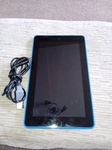 Blue Amazon Fire Tablet 5th Gen SV98LN Exc Condition Unboxed - Picture 1 of 2