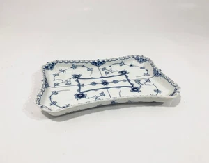 Royal Copenhagen Blue Fluted Full Lace 1195 Serving Tray Dish - Picture 1 of 9