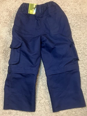 BSA Boy Scouts Of America Switchback2 Uniform Pants Youth 8 Zip To Shorts Nwt - Image 1 of 4