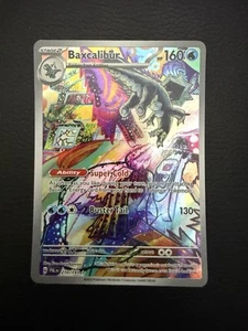 Juego de Cartas Coleccionables Pokémon Baxcalibur 210/193 Paldea Evolucionado Arte Completo Ilustración Raro Holo - Imagen 1 de 2