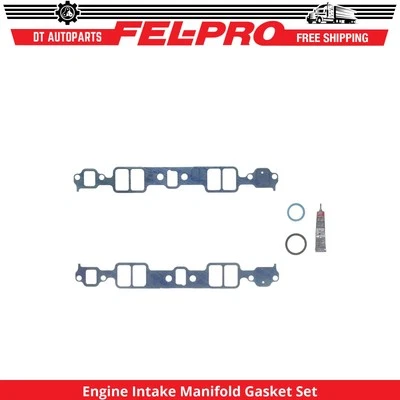 Juego de juntas de colector de admisión inferior Fel-Pro para GMC C1500 1992-95 Suburban 5,7 L Foto 1 de 2