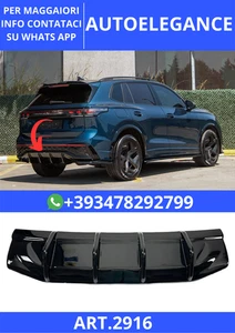 ART.2916 Diffusor VW Volkswagen Tiguan Standard/R-Line Mk3 2024 + - Bild 1 von 13