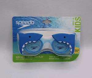 Speedo Kids Swim Goggles Shark Sunglass Style Children Ages 3-6 - Picture 1 of 4