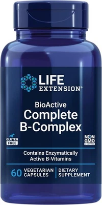 Life Extension BioActive полный комплекс B, сердце, 60 штук (упаковка из 1)  - Изображение 1 из 4
