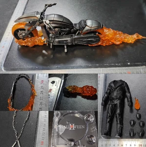 1/12 Mezco Serie Ghost Rider Motorrad Zubehör Actionfigur Geschenk 1 Stück  - Bild 1 von 7