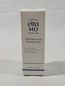 Neu EltaMD Hautpflege AM Restore Feuchtigkeitscreme Therapie alle Haut 1,7 Oz Ablaufdatum 10/2026 - Bild 1 von 3