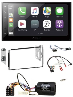 Pioneer Lenkrad Bluetooth DAB 2DIN USB Autoradio für Nissan Qashqai J10 07-13 - Bild 1 von 4