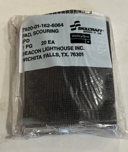 (20 Stck.) SKILCRAFT 7920011626064 PAD SCHEUERPLATTE SIEB 4" x 5-1/2" - PACKUNG! - Bild 1 von 3