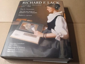 Richard F. Lack Catalogue Raisonne: 1943-1998 Hardcover First Printing NM - Imagen 1 de 9
