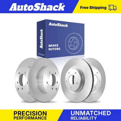 Front Rear Brake Rotors Set for Jeep Patriot Compass Dodge Avenger 2.4L V6 - Image 1 of 4