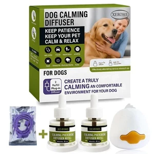 XEROME 4 in 1 Dog Calming plug-in Reffils Pheromones Refill Vial For Stress - Picture 1 of 11