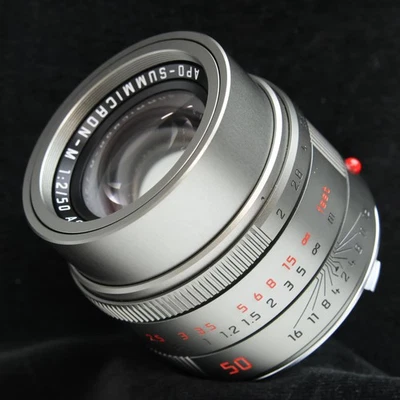 Leica APO Summicron M50mm F/2.0 ASPH. Titanium -MINT- #399 - Image 1 of 4