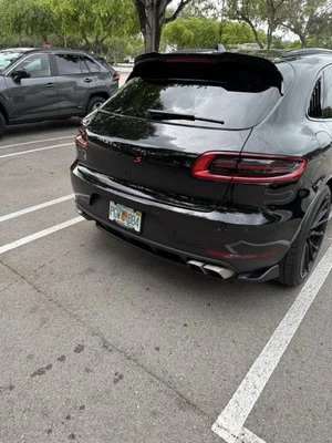 15 16 17 Porsche Macan tapa maletero trasero escotilla puerta trasera puerta levadiza negra 1568 OEM Foto 1 de 4