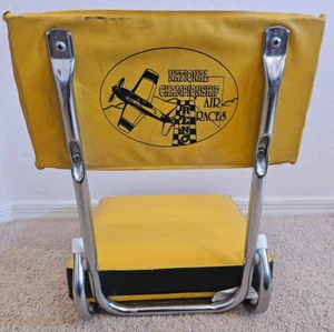 Padded Cushion Seat Bleacher Stadium Foldable Nat'l Championship Air Races Reno - Picture 1 of 10