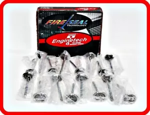 Enginetech CHEVY GM 350 5.7L OHV V8 1996-2002 VORTEC SET 8 INTAKE/EXHAUST VALVES - Picture 1 of 1