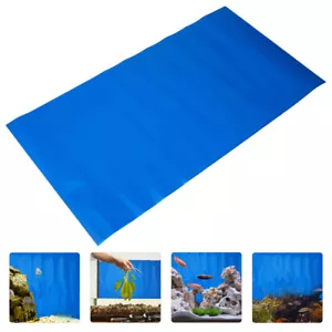 Aquarium Background Paper Solid-colored Fish Tank Wallpaper Fish Tank Poster # - Bild 1 von 13